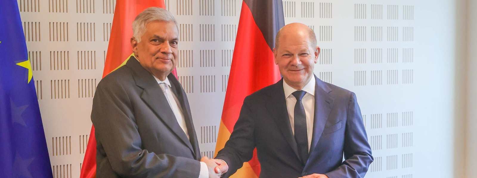 Sri Lanka President meets German Chancellor during BGD2023